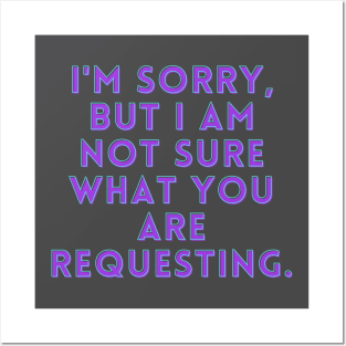 I´m sorry Posters and Art